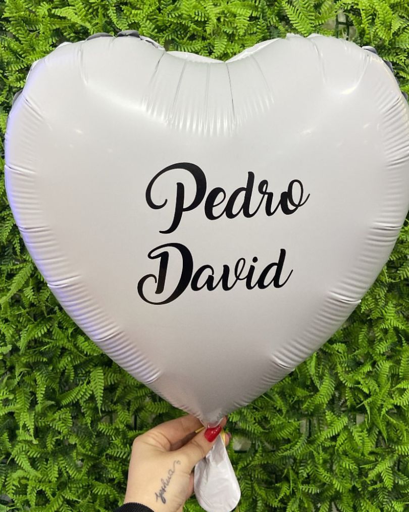 Balão Coração Personalizado 45cm