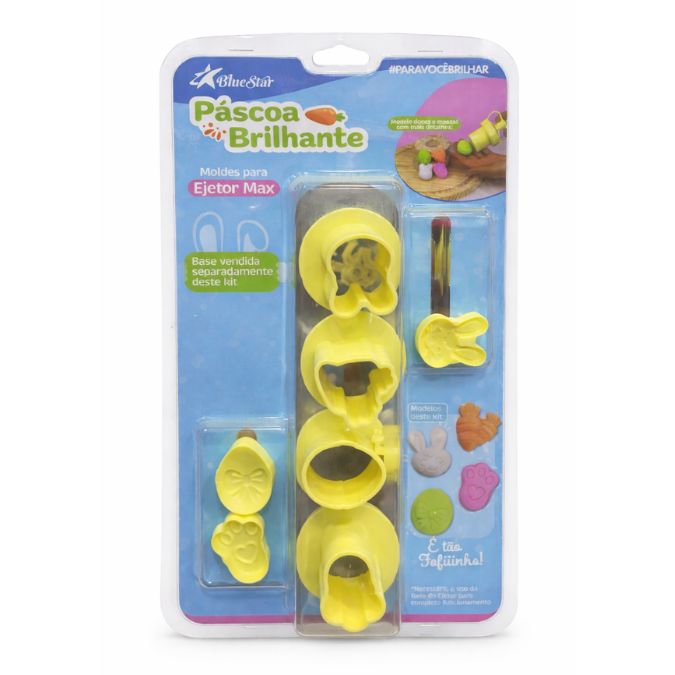 Ejetor de Docinhos Tema Páscoa – Moldes para Ejetor Max (BlueStar) - Imagem 2