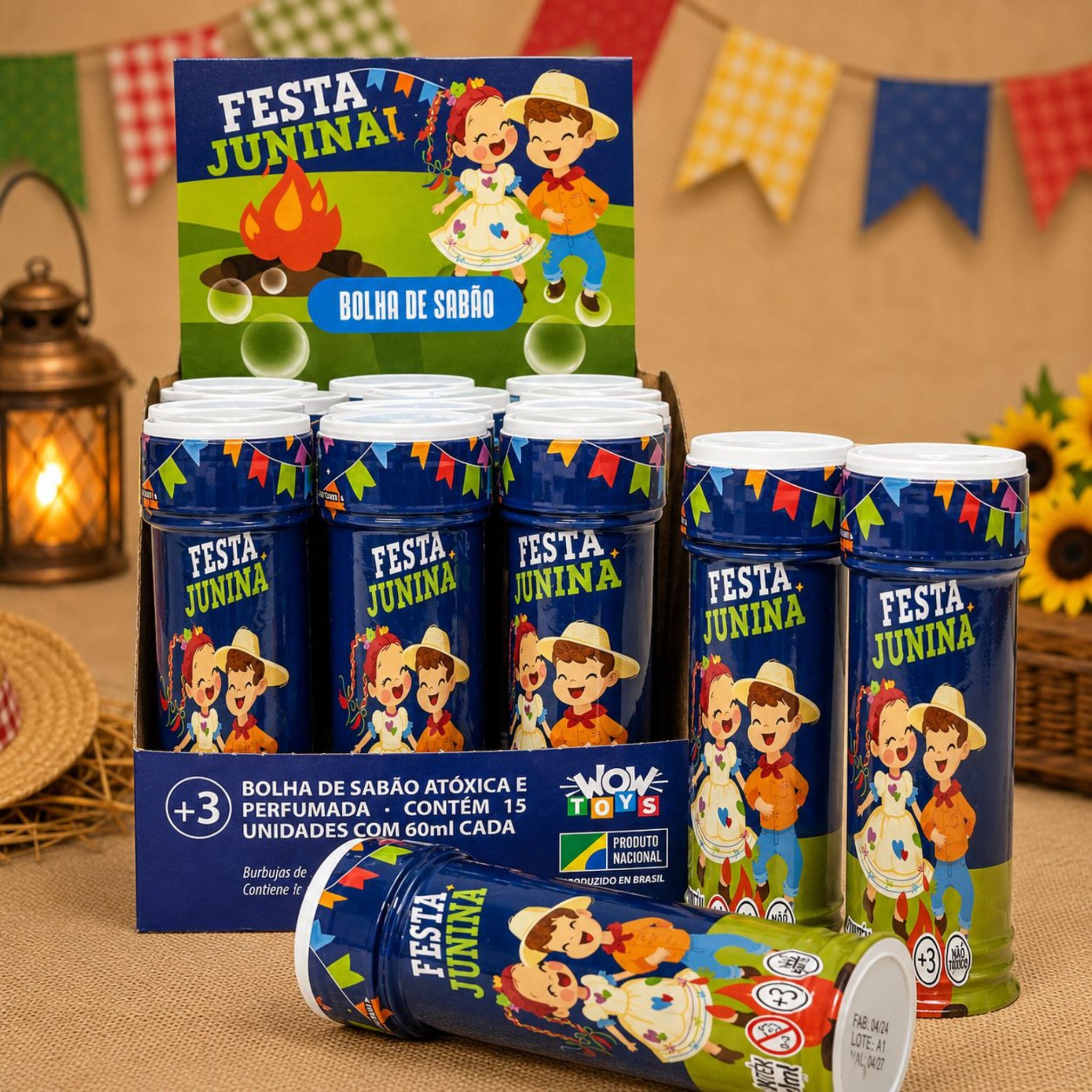 Bolha de Sabão Festa Junina