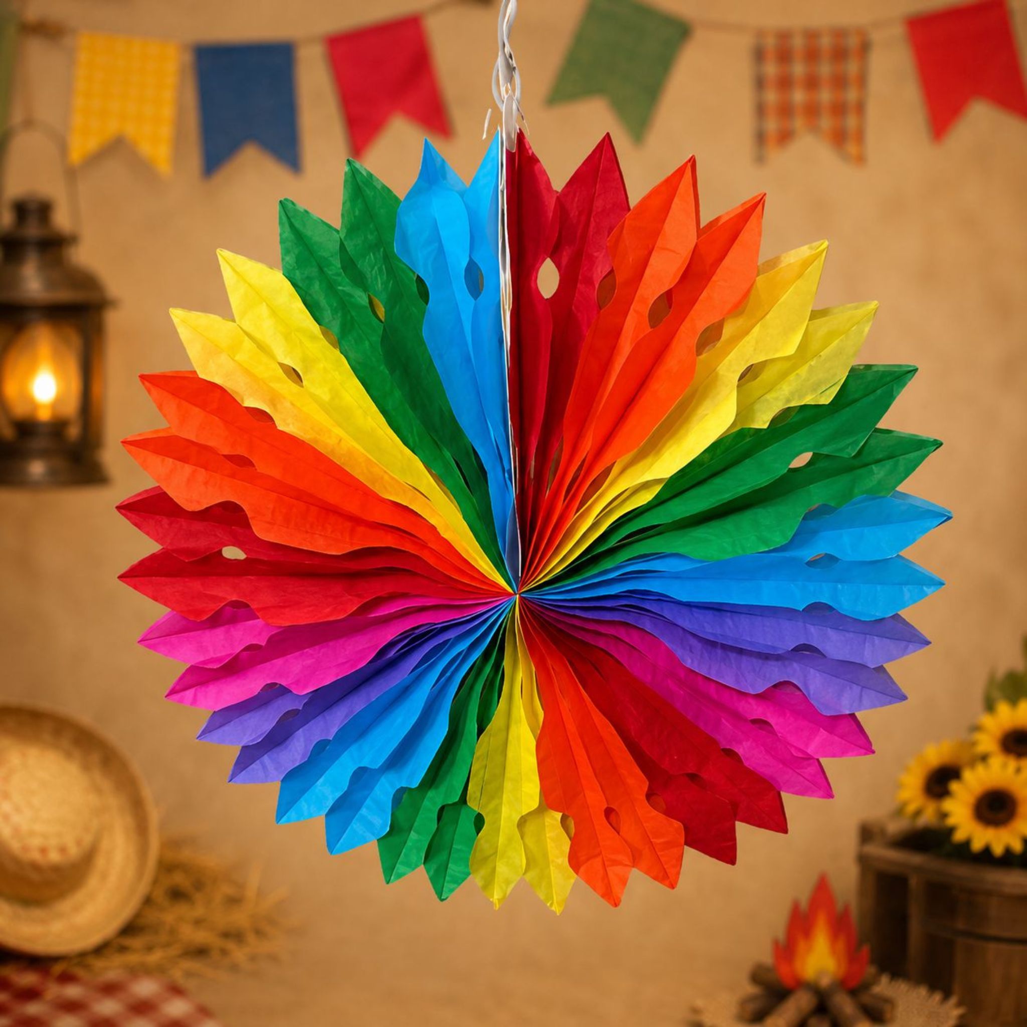 Enfeite Decorativo Junino Colorido